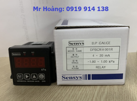 Công tắc chênh áp Sensys DPB